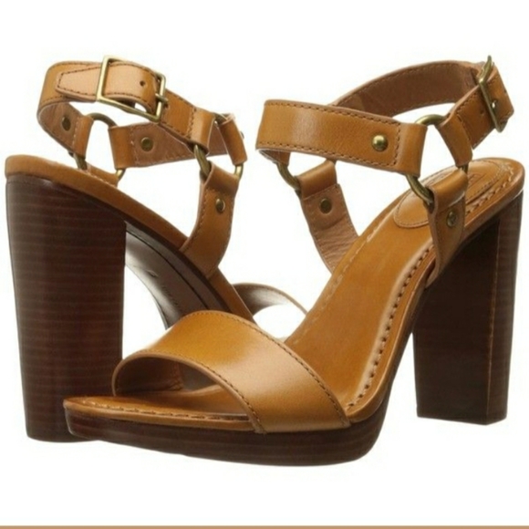 Frye Shoes - Frye Sara Harness Stacked Heeled Sandal